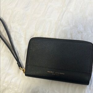 Marc Jacobs Black Wristlet Wallet